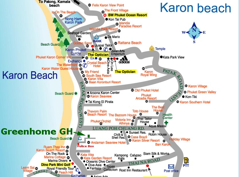 karon map